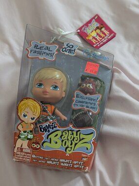 2000s Bratz Babyz Boyz Cameron NIB Mini Doll Figure